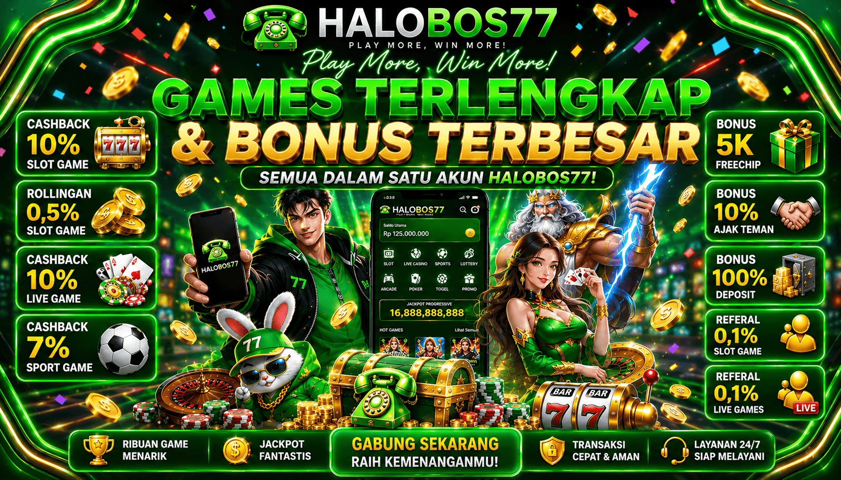 GAMES TERLENGKAP HALOBOS77